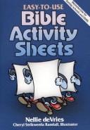 Cover for Easy to Use Bible Activity Sheets