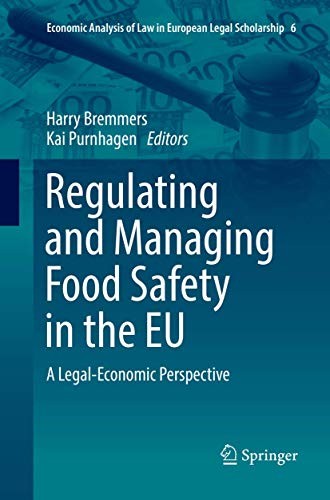 Cover for Regulating and Managing Food Safety in the EU