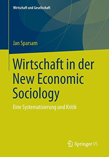 Cover for Wirtschaft in der New Economic Sociology