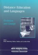 Cover for Distance education and languages