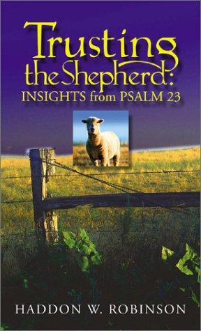 Cover for TRUSTING THE SHEPHERD