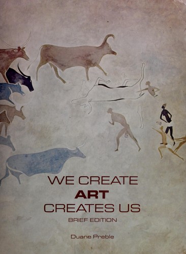 Cover for We create art creates us