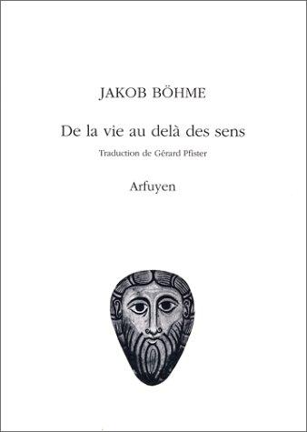 Cover for De la vie au delà des sens