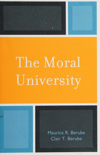 Cover for The moral university