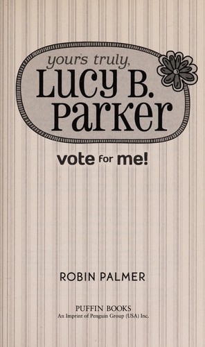 Cover for Vote for me!