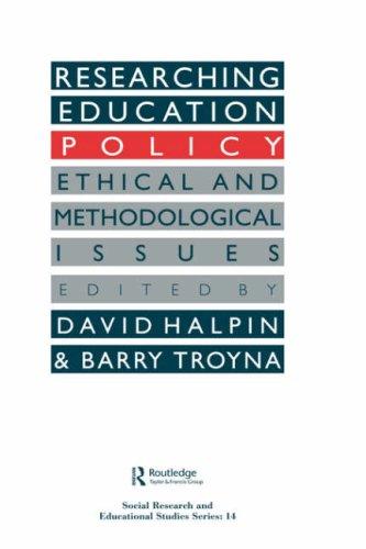 Cover for Researching education policy
