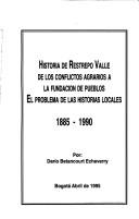 Cover for Indios, encomenderos y empresarios en el Valle del Cauca