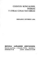 Cover for Cuentos roncaleses, poemas, y otras cosas navarras