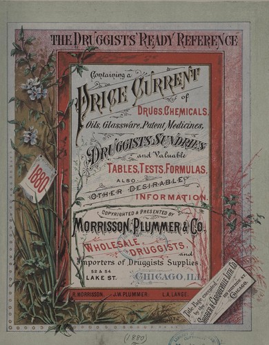 Cover for The druggists' ready reference