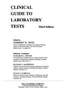 Cover for Clinical guide to laboratory tests