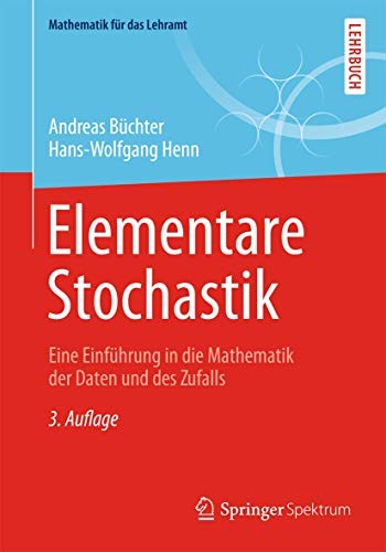 Cover for Elementare Stochastik