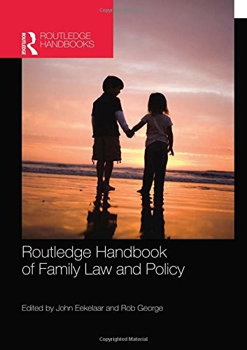 Cover for Routledge Handbook of Family Law and Policy