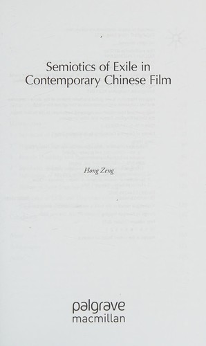Cover for Semiotics of exile in contemporary Chinese film