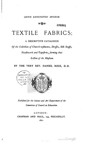 Cover for Textile Fabrics