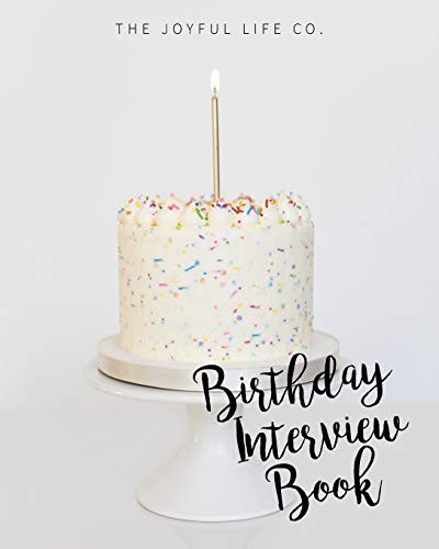 Cover for The Birthday Interview Book