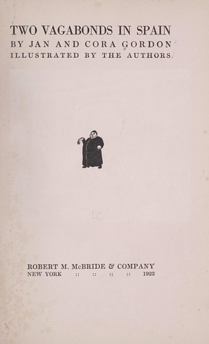 Cover for Two vagabonds in Spain