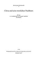 Cover for China und seine westlichen Nachbarn