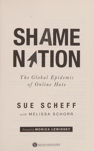 Cover for Shame Nation
