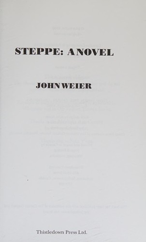 Cover for Steppe