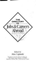 Cover for Directory of Jobs & Careers Abroad, 7th (Directory of Jobs & Careers Abroad)