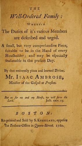 Cover for well-ordered family