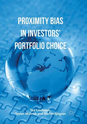 Cover for Proximity Bias in Investors’ Portfolio Choice