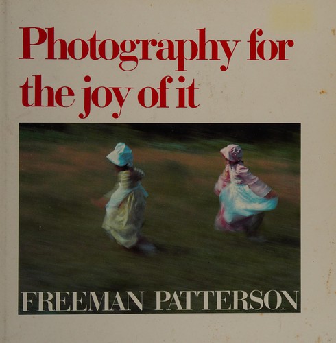 Cover for Photography for the joy of it