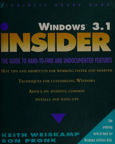 Cover for Windows 3.1 insider