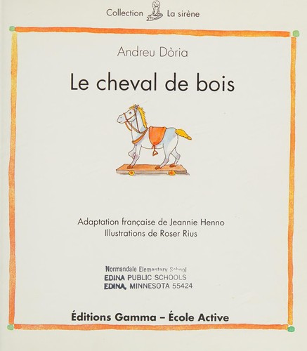 Cover for Le cheval de bois
