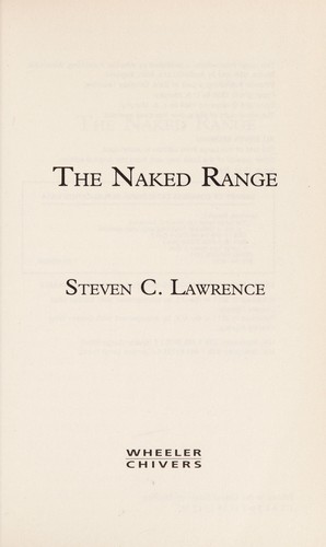 Cover for The naked range