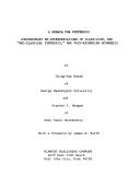 Cover for A Search for Synthesis