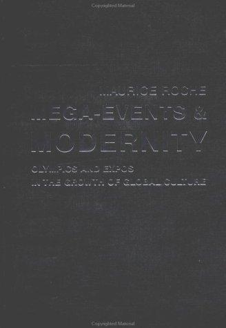 Cover for Megaevents and Modernity