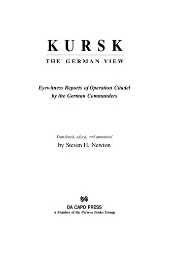 Cover for Kursk
