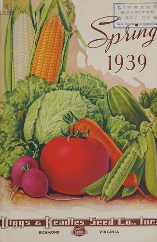 Cover for Spring 1939