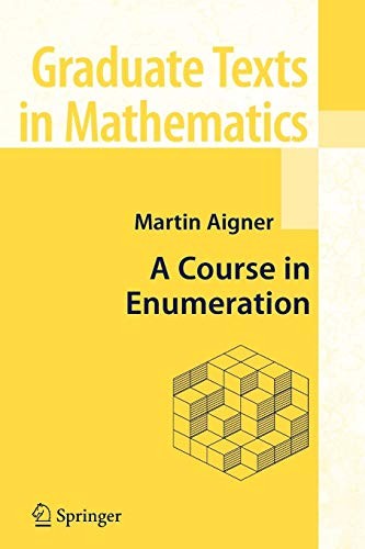 Cover for A Course in Enumeration