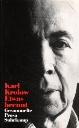 Cover for Etwas brennt