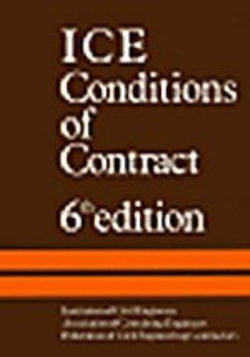 Cover for ICE Conditions of Contract