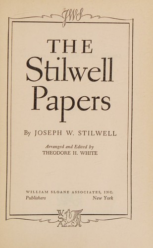 Cover for The Stilwell papers