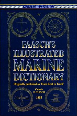 Cover for Paasch's illustrated marine dictionary