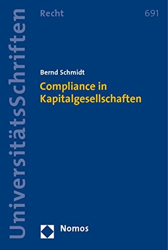 Cover for Compliance in Kapitalgesellschaften