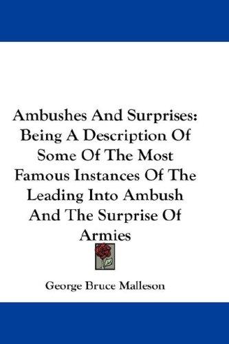 Cover for Ambushes And Surprises
