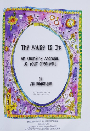 Cover for The muse is in