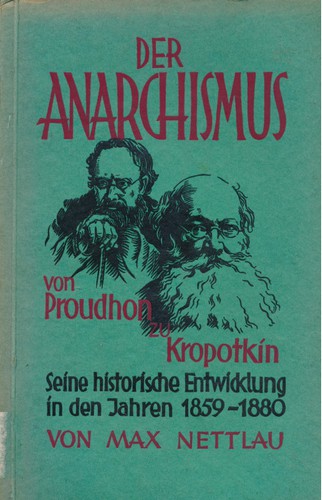 Cover for Der Anarchismus von Proudhon zu Kropotkin