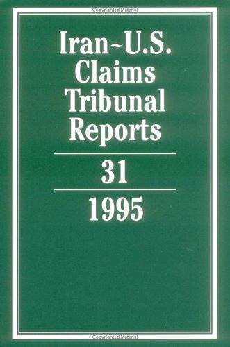 Cover for Iran-U.S. Claims Tribunal Reports