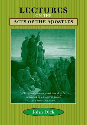 Cover for Lectures on the Acts of the Apostles