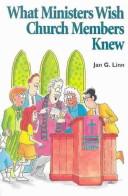 Cover for What ministers wish church members knew