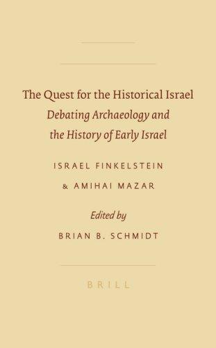 Cover for The Quest for the Historical Israel
