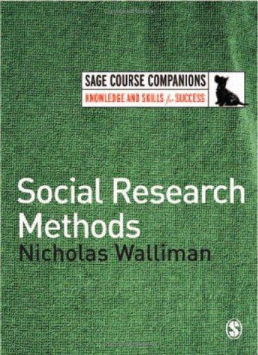 Cover for Social Research Methods (SAGE Course Companions)