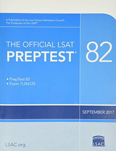 Cover for The Official LSAT PrepTest 82