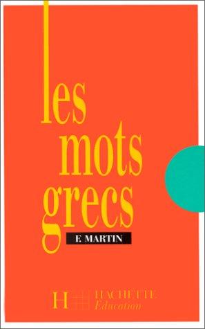 Cover for Les mots grecs